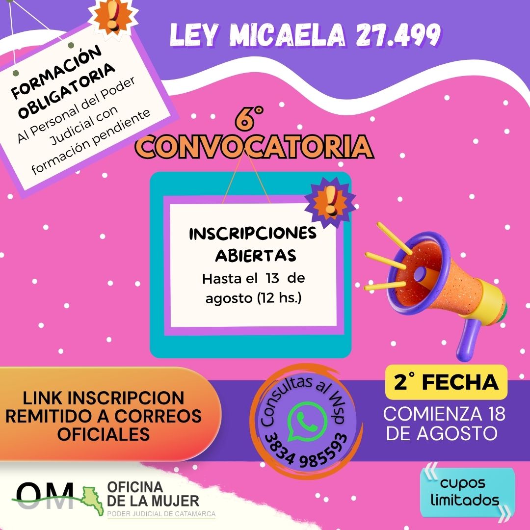 Novedad Oficina de la Mujer